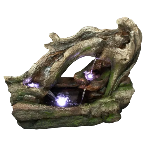 Fountain Flowerpot Wood Root Pump, wood, branch, root, rock png